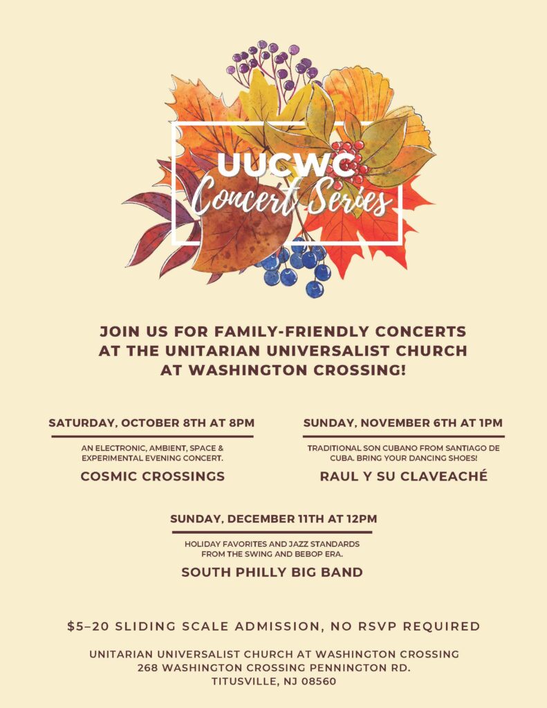 concert series flyer